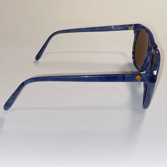 Vuarnet Mottled Blue Pouilloux Sunglasses - Picture 10 of 10